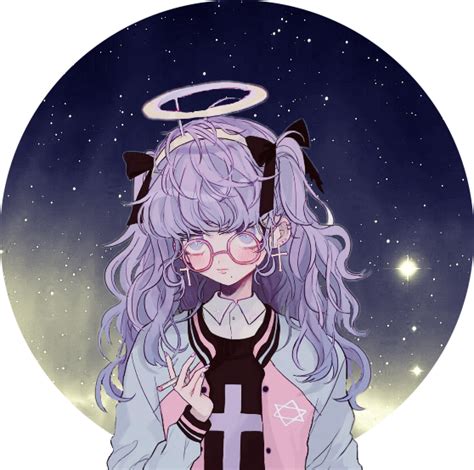 See more ideas about aesthetic gif, badass aesthetic, discord. Purple Anime Girl Pfp