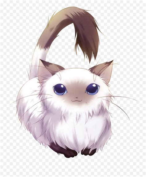 Adorable Anime Cats Cat Anime Render Png Anime Cat Png Free