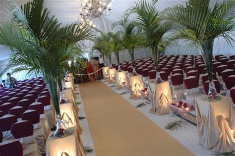Palm Frond Aisle Decor Wedding Aisle Decorations Wedding Aisle