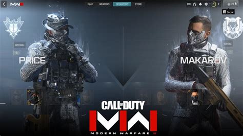Mw3 All Operators And Select Animations In Call Of Duty Modern Warfare