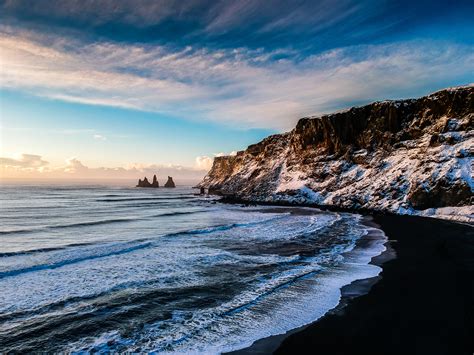 Download Black Sand Beach Royalty Free Stock Photo And Image