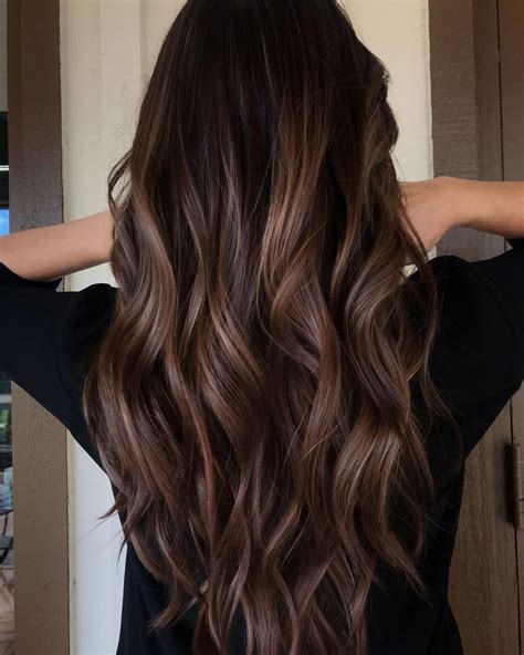60 chocolate brown hair color ideas for brunettes brown hair balayage hair styles long hair