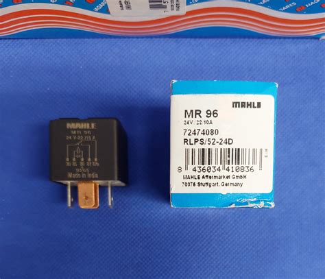 Mahle Relais Mr 96 Rlps52 24d 24v 22a 10a Cable Engineernl