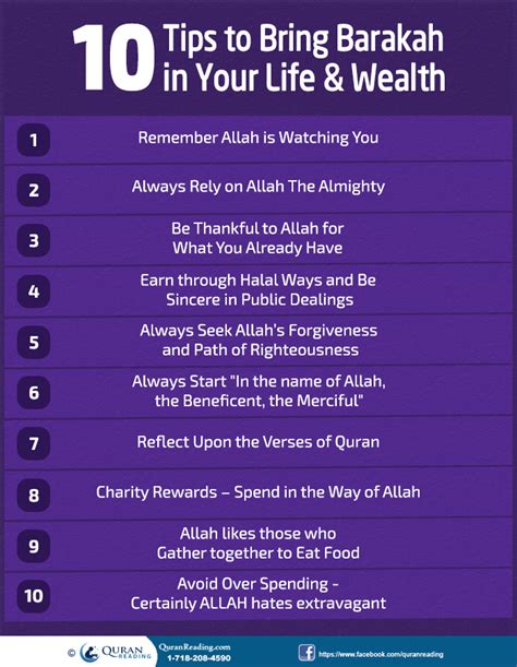 10 Tips To Bring Barakah In Your Life And Wealth Islamic