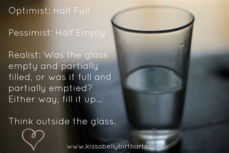 Glass Is Always Half Full Quotes Marmurowe Historie