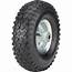 Ironton 10in Pneumatic Wheel And Tire— 300 Lb Capacity Knobby Tread 