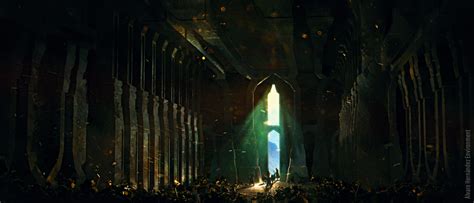 Artstation Escape From Mines Of Moria