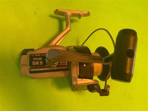 Vintage Ryobi Sx5 The Silver Cloud Extra Large Spinning Reel