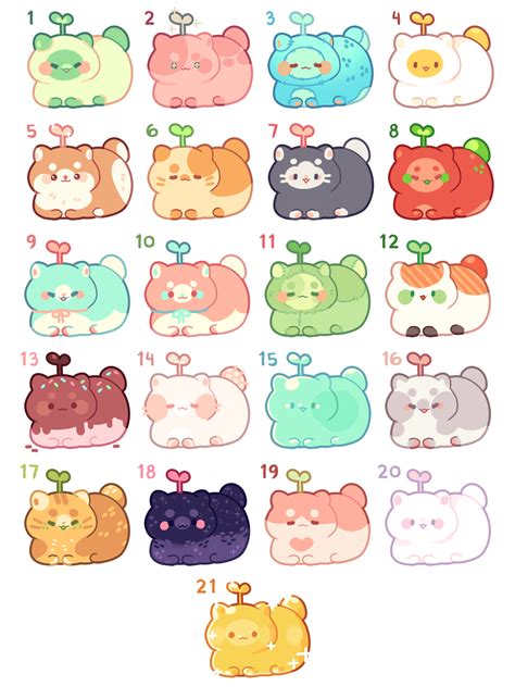 Closed Batch O Beans By Plushpon On Deviantart Cute Food Drawings