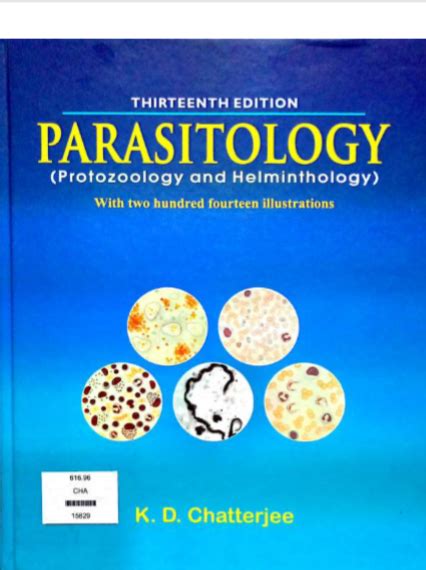 Parasitology Protozoology And Helminthology Thirteenth Edition By K D