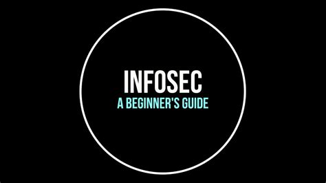 Tutorial A Beginners Guide To Infosec Youtube
