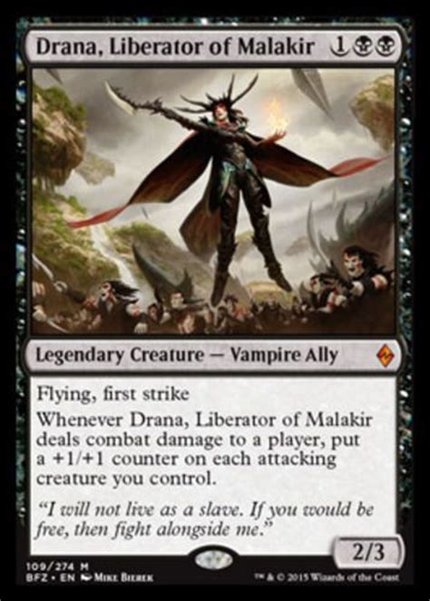 Drana Liberator Of Malakir Mtg Magic The Gathering Black Mythic Rare