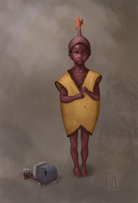 Artstation Ethiopian Child