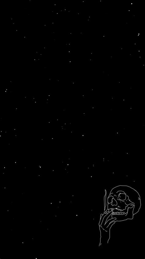 Black Aesthetic Simple Iphone Wallpaper Black And White Wallpaper