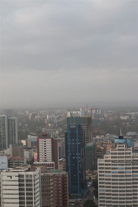 Kenya East Africa Skyscraper Nairobi County Cityscapes Skyline In