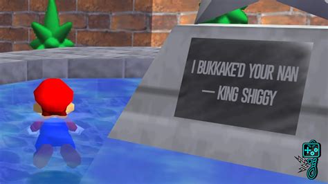 Nintendo Leak Reveals Infamous Super Mario 64 Sign S Text Vrogue