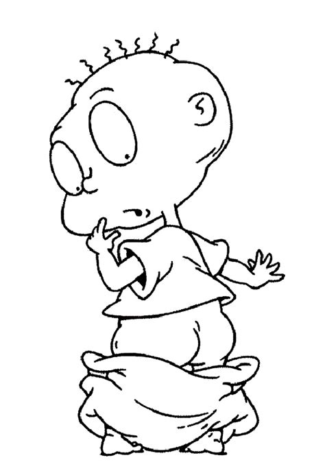 Tommy Pickles Coloring Page