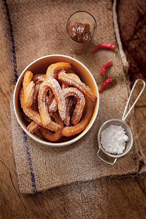 Churros With Spiced Chilli Chocolate Recipe Food And Home