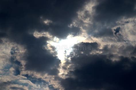 Dramatic Beautiful Cloud S At Dusk Cloudy Blue Skies Stock Photo