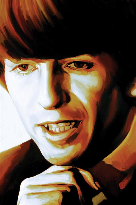 George Harrison Artwork Painting By Sheraz A Fine Art America