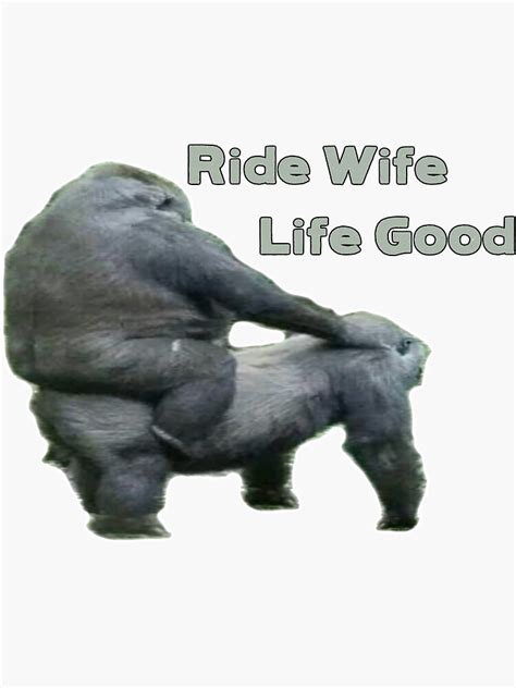 Ride Wife Life Good Sticker For Sale By Ns2 Redbubble