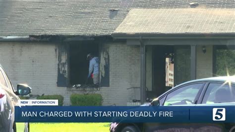 Man Charged With Arson In Deadly Brentwood House Fire Youtube