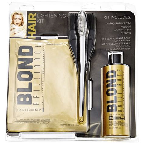 Highlighting Kit By Blond Brilliance Lightener Hair Highlight Kit Best Face Products