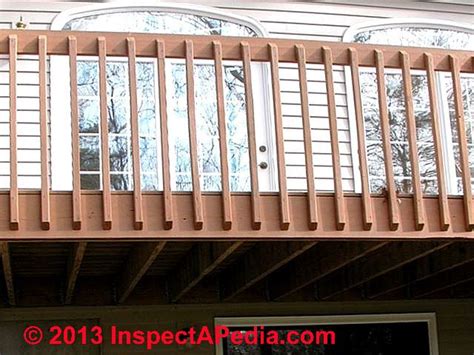 Enter values and press the calculate button to calculate the factors. Deck Guardrail or Stair Railing Baluster Installation Procedure