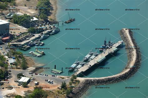 Aerial Photography Closeup Of Hmas Coonawarra Darwin Naval Base