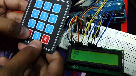 Calculator Using Arduino And Keypad 4x4 And Lcd Display Arduino Images