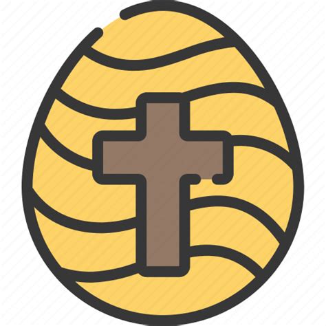 Christianity Easter Egg Holidays Tradition Icon Download On