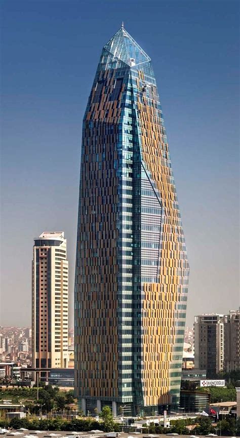 Rönesans Tower Istanbul Turkey Architecture Skyscraper