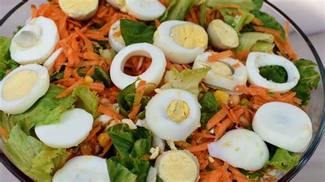 How To Make A Simple Nigerian Salad Youtube