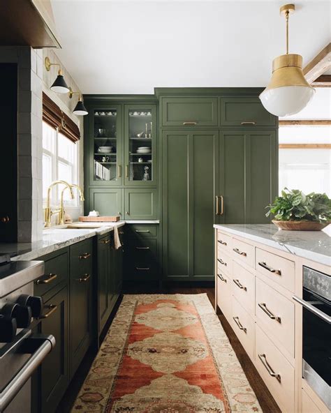 Free for commercial use no attribution required high quality images. This green kitchen by @jeanstofferdesign is three parts ...