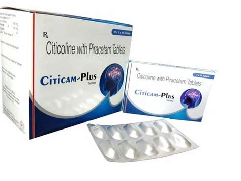 Citicoline Sodium Mg Piracetam Mg Tablets At Rs Box In Bhiwani