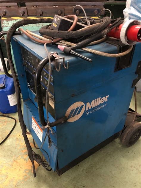 Sold Miller Syncrowave Dx Tig Welder Chiviott Used Machine Tools