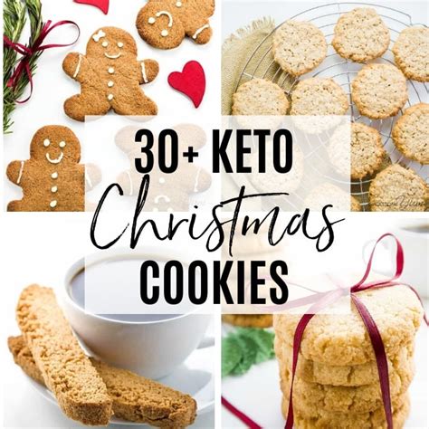Cookies for santa…and everyone else on your list! 30+ Low Carb, Sugar-free Christmas Cookies Recipes (Roundup)