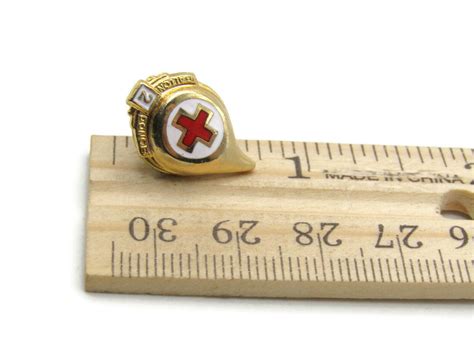 American Red Cross Pin 2 Gallons Blood Donation Gold Tone Ebay