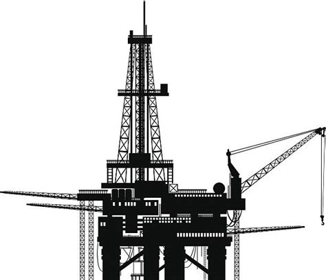 Offshore Platform Clip Art Vector Images And Illustrations Istock