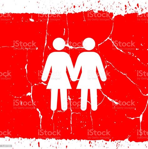 Two Women Love Each Other Lesbian Couple Stock Illustration Download
