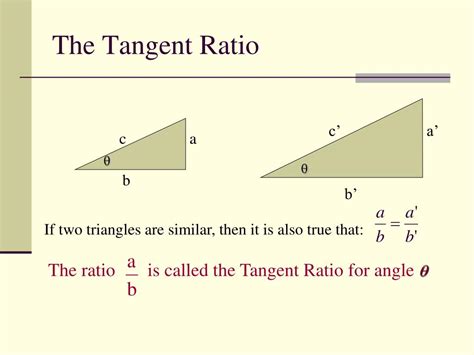 Right triangles are a special case of triangles. PPT - Trigonometric Ratios in Right Triangles PowerPoint ...