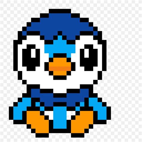 Pokemon Pixel Art Grid Piplup Pixel Art Grid Gallery