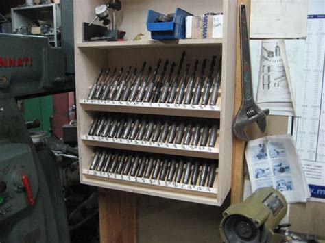 Storage Solution For Large Drill Bits And Reamers