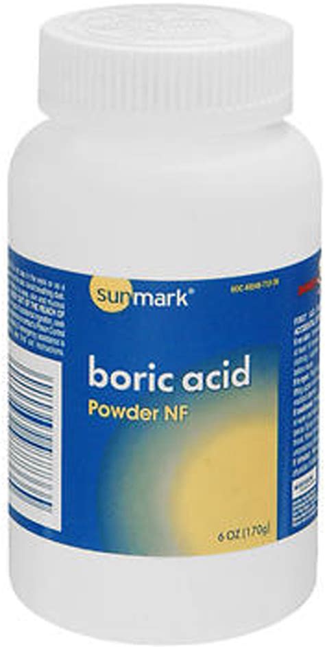 Boric Acid Powder Nf 6 Oz