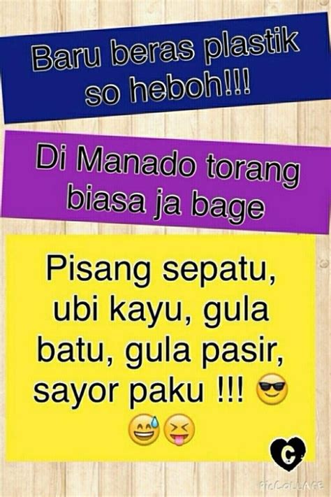 46+ Kata Kata Lucu Dalam Bahasa Manado