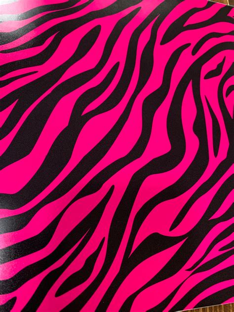 Hot Pink Zebra Print Htv Sbl Designs