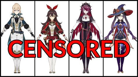 Mihoyo Censoring Genshin Impact Dont Worry Genshin Impact Youtube
