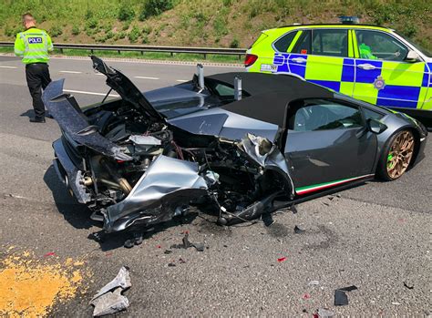 Supercar Wrecked In Crash 20 Minutes Into First Trip