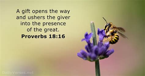 Proverbs 1816 Bible Verse