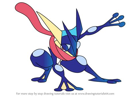 680 x 882 jpg pixel. Learn How to Draw Greninja from Pokemon (Pokemon) Step by Step : Drawing Tutorials